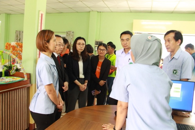 เยี่ยมชนการดำเนินงานของศูนย์สุขภาพชุมชนมะดีนะฮ์ (Health post)